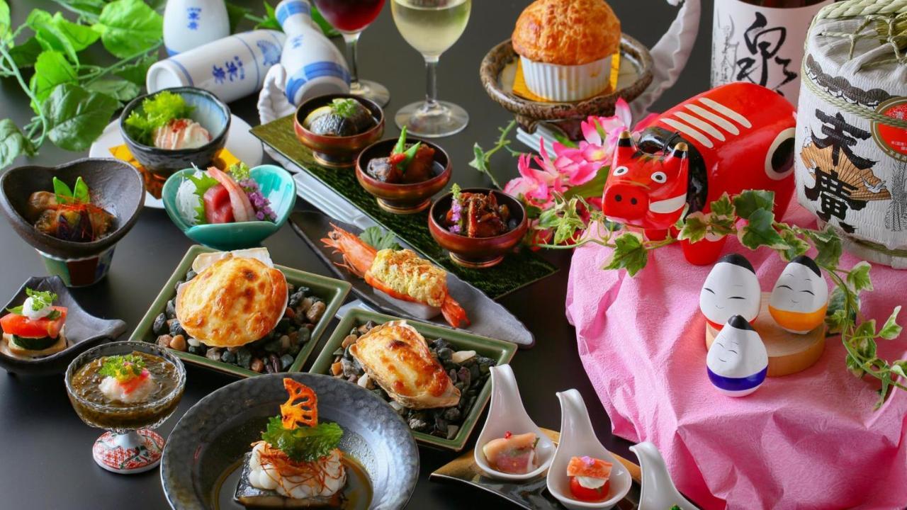 Ooedo Onsen Monogatari Aizu Hotel Luaran gambar